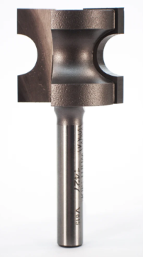 3/8"D x1/4"Shank Bull Nose
