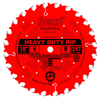 10" Heavy-Duty Rip Blade #LM72R010