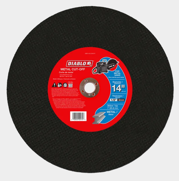 Diablo 14" Metal Cut-Off Disc
