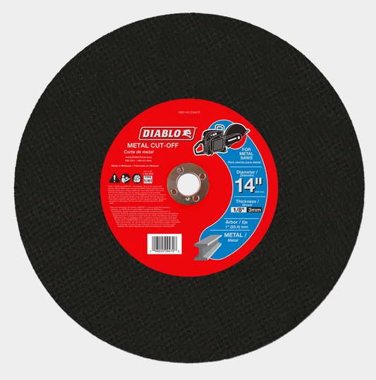 Diablo 14" Metal Cut-Off Disc