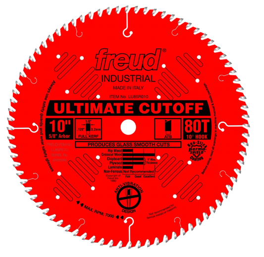10" Carbide Tipped Saw Blade for Crosscutting