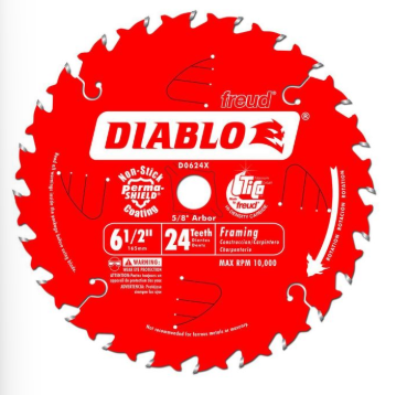 6-1/2"x24TPI Framing Blade