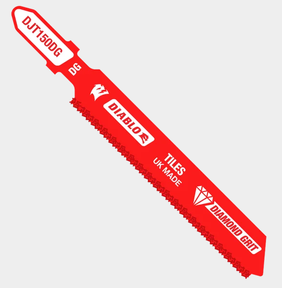 3-1/4" Diamond Grit Jig Saw Blade for Hard Tile