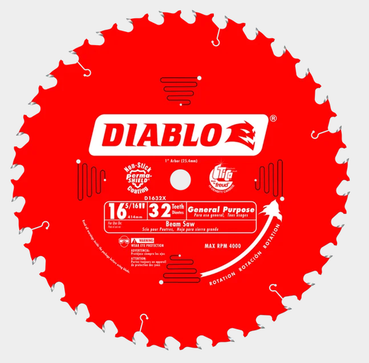 16-5/16" x 32-Teeth General Purpose Saw Blade for Wood