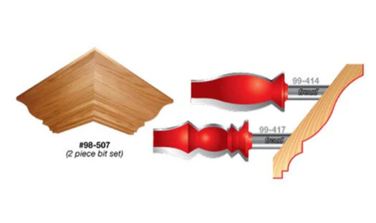 Freud Tools 98-507 Crown Mdlg Set 99-414 & 99-417