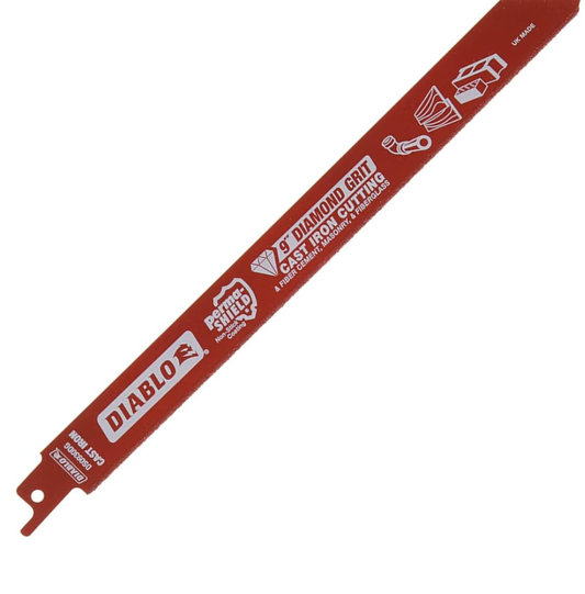 Diablo 9" Diamond Grit Reciprocating Saw Blade