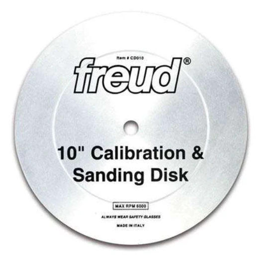 10" Calibration & Sanding Disc