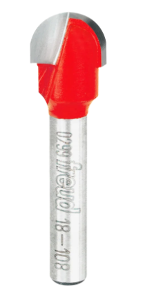 1/4" Radius Round Nose Bit Freud