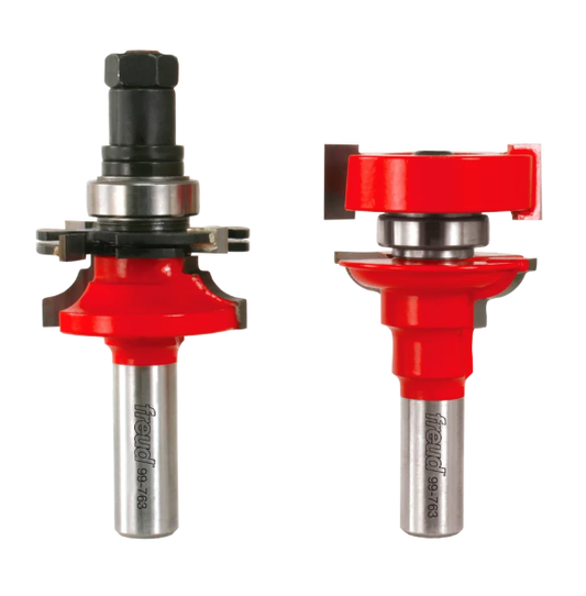 Freud 1‑11/16" (Dia.) Premier Adjustable Rail & Stile Bit ‑ Round Over Bead