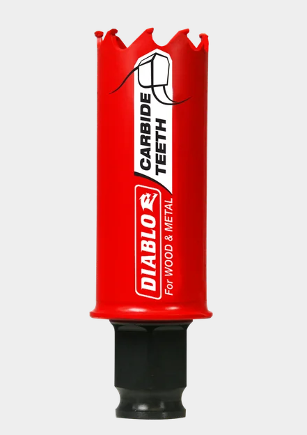 Diablo 1-1/16" Carbide Teeth Hole Saw for Wood and Metal