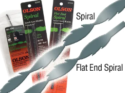 5″ Flat End Spiral Tooth Scroll Saw Blades – 2UN – .035 – 41TPI 12/pk