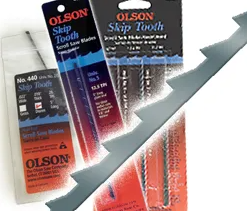 5″ Skip Tooth Scroll Saw Blades .110W x .022TH 7TPI 12/pk