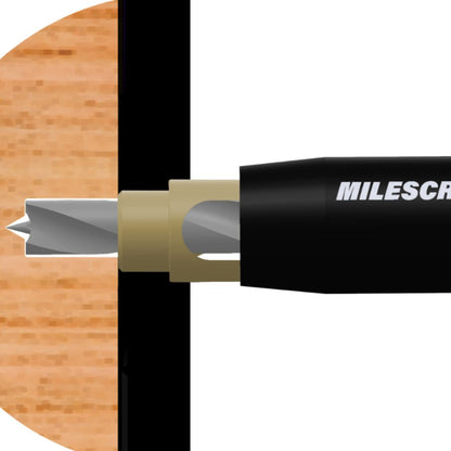 Milescraft 1/4" Shelf Pin Bit - Imperial