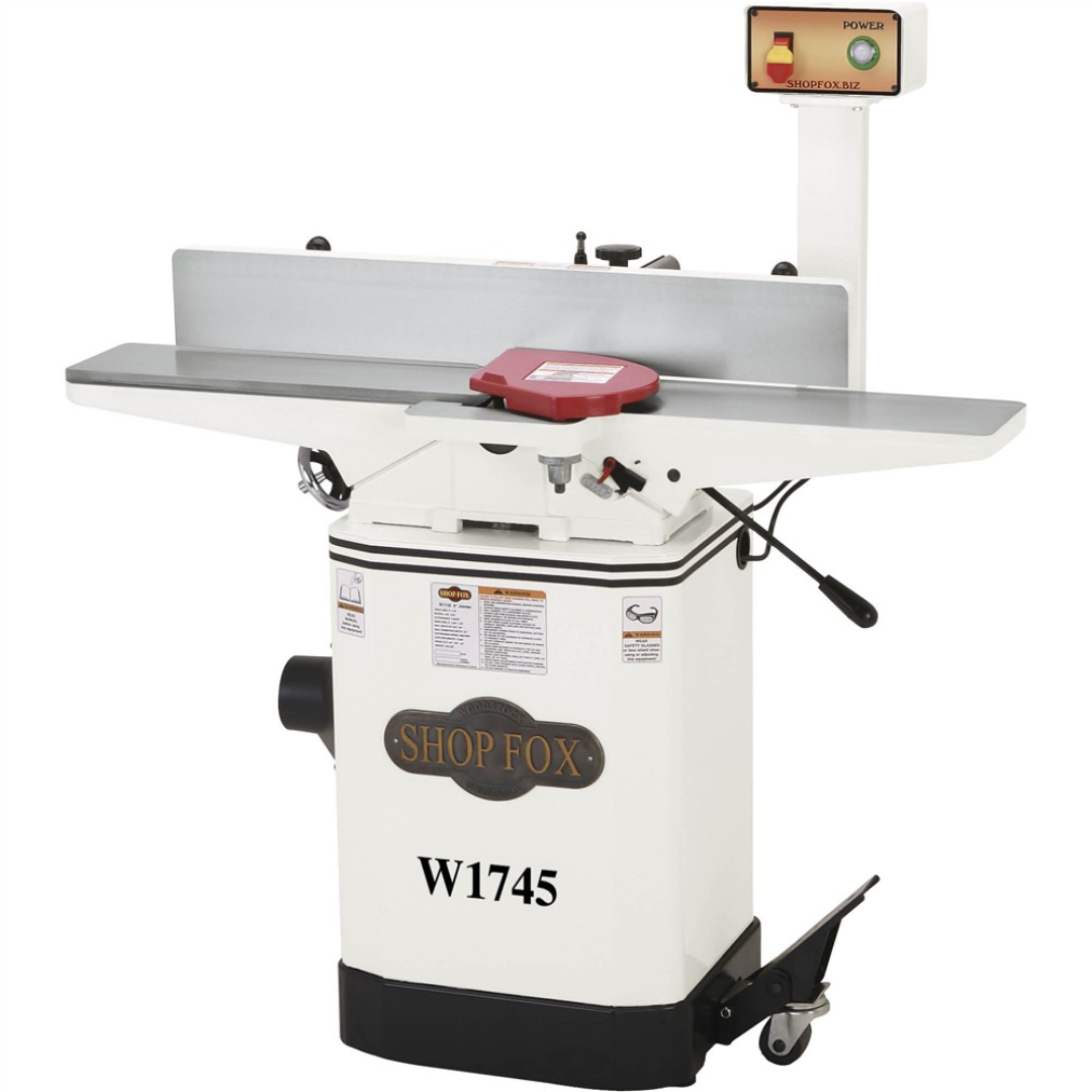 Shop Fox W1745 - 6" x 46" Jointer with Mobile Base