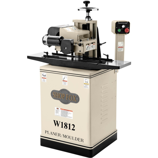 Shop Fox W1812 - 2 HP 7" Planer / Moulder with Stand