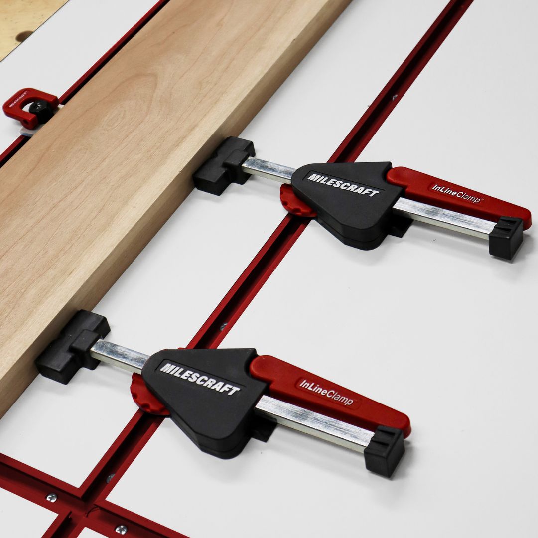 Milescraft 36" Universal T-Tracks with Predrilled Mounting Holes, 2-Pack