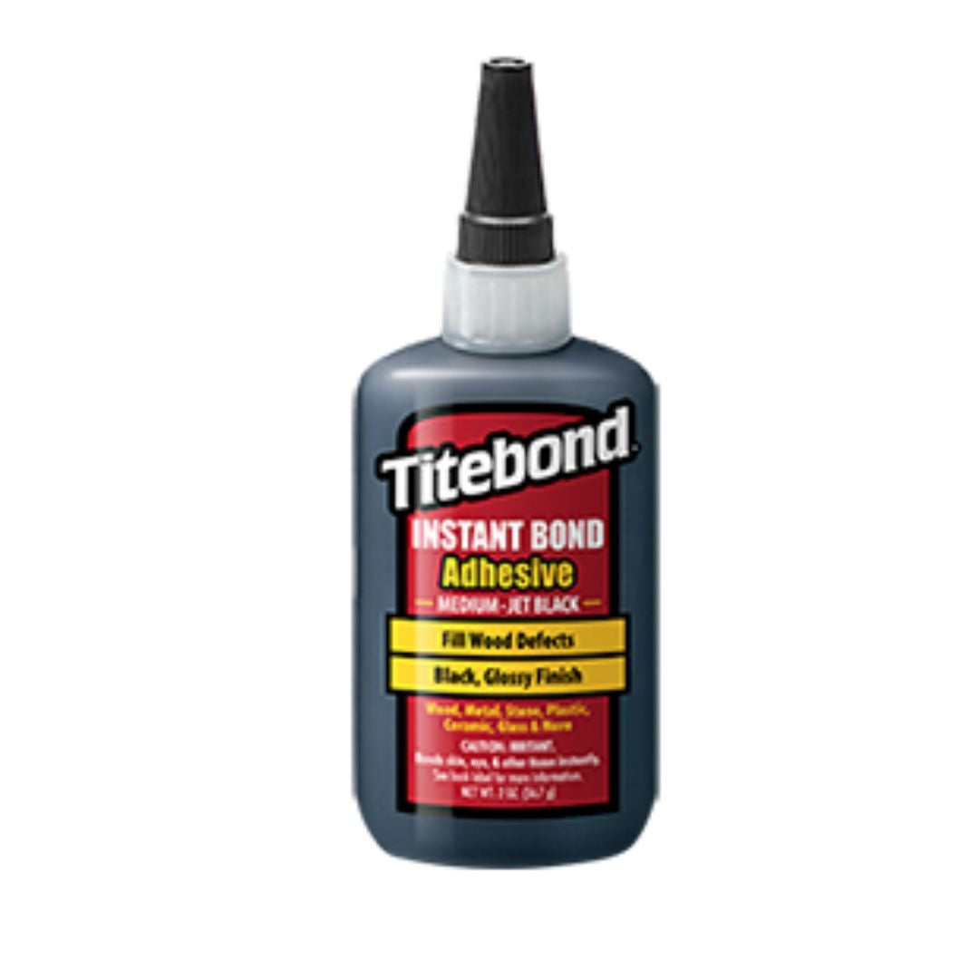 Titebond Instant Bond Adhesive Medium - Jet Black 2oz 8211