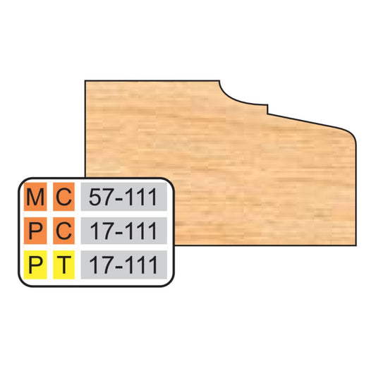 Freeborn MC-57-111 Door Edge Detail Top Cutter