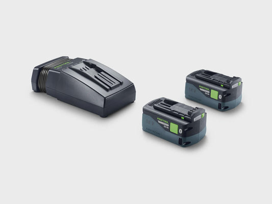 Festool 578742 - 2 x 5Ah High Output Battery/TCL6 Charger - Starter Set