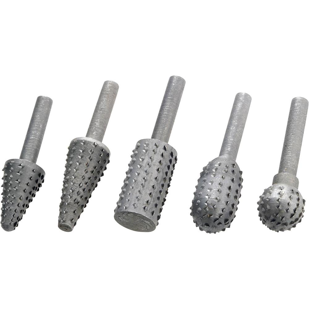 5 Piece Rotary Rasp Set