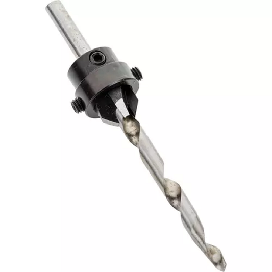 #12 Tapered Drills w/ Countersinks & Stop Collars