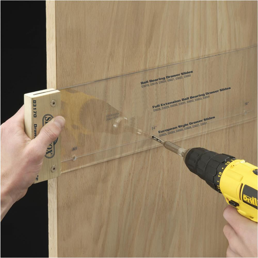 Drawer Slide Boring Jig