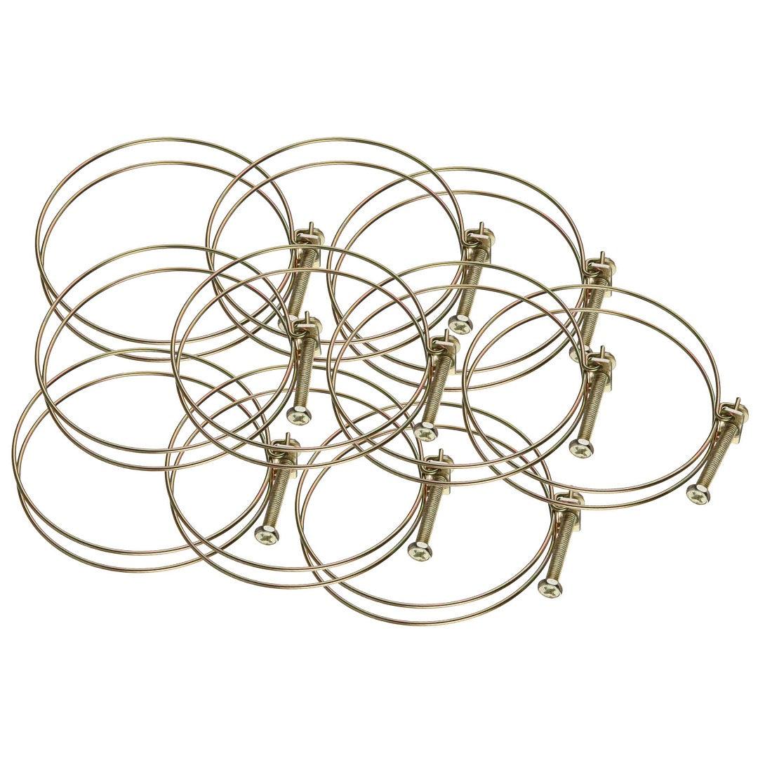 Wire Hose Clamp 4", 10 pk