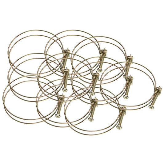 Wire Hose Clamp 4", 10 pk