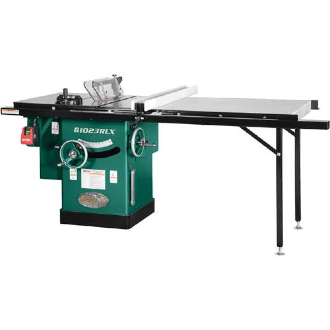 Grizzly G1023RLX 10" 3 HP 240V Cabinet Table Saw with 7' Rails