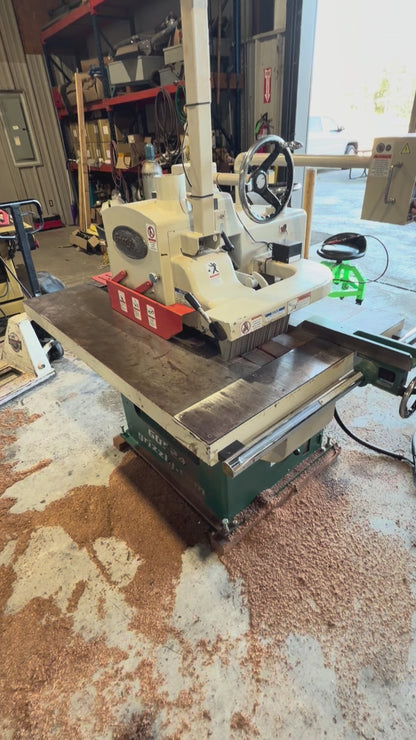 Used Grizzly G0524 Straight Line Rip Saw