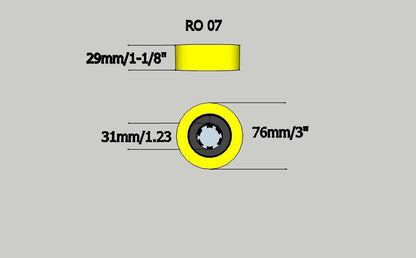 RO-07 Mini Power Feeder Wheel