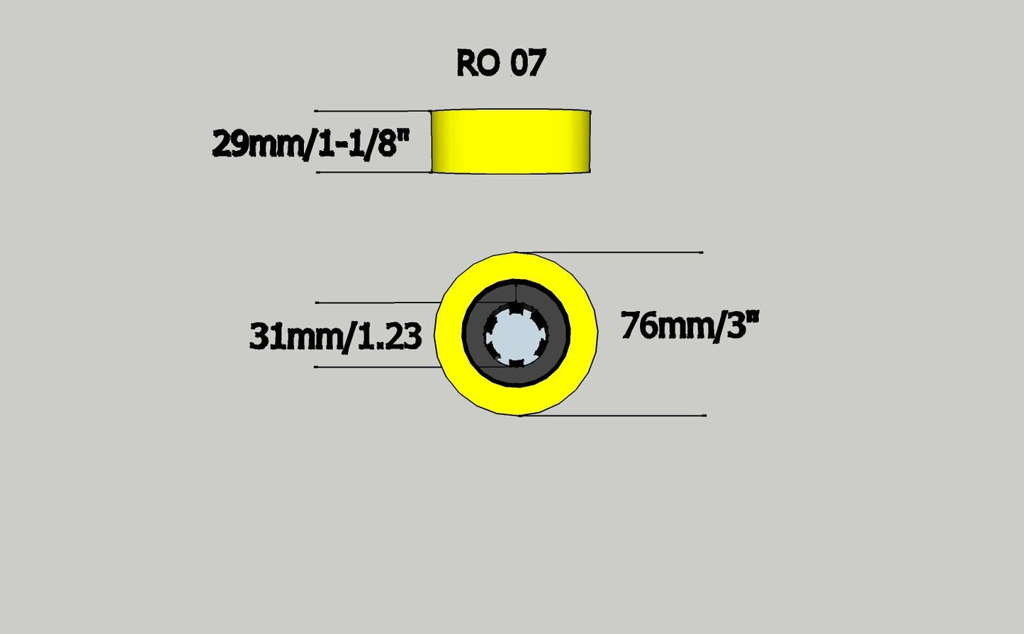 Power Feeder Wheels for Co-Matic M3 Baby Feeder