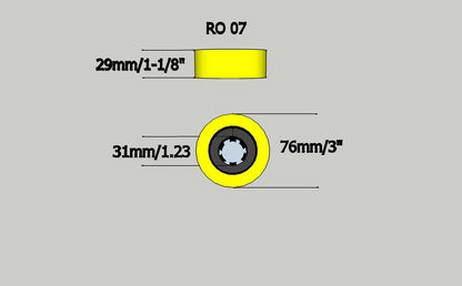 Power Feeder Wheels for Co-Matic M3 Baby Feeder