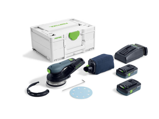 Cordless random orbit sander ETSC 2 125 4,0 I-Plus