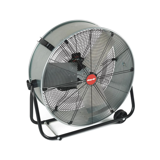 Shop Air 24" Galvanized Tilt Drum Fan
