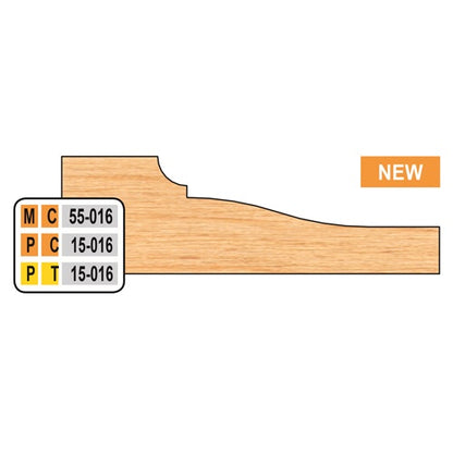 Freeborn PC-15-016 Pro-Line Cutters Raised Panel Set for 5/8"