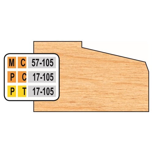 Freeborn MC-57-105 Door Edge Top Cutter