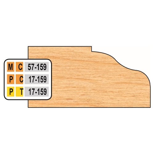 Freeborn MC-57-159 Door Edge Top Cutter