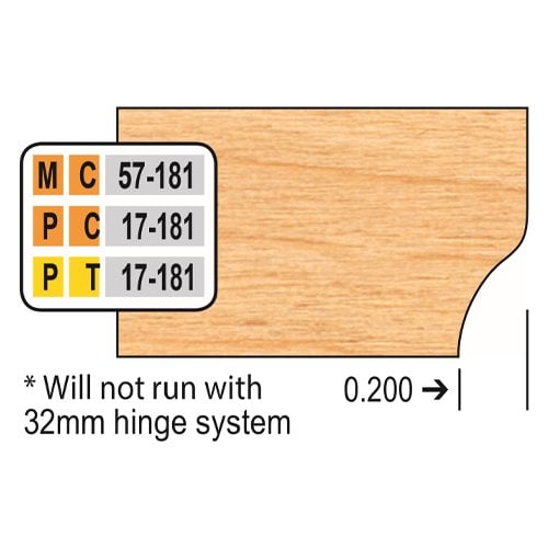 Freeborn MC-57-181 Door Edge Bottom Cutter