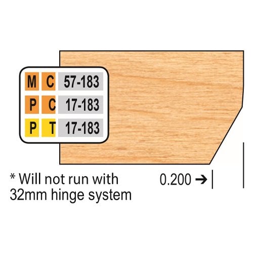 Freeborn MC-57-183 Door Edge Bottom Cutter