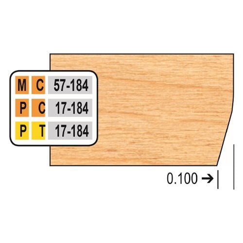 Freeborn MC-57-184 Door Edge Bottom Cutter