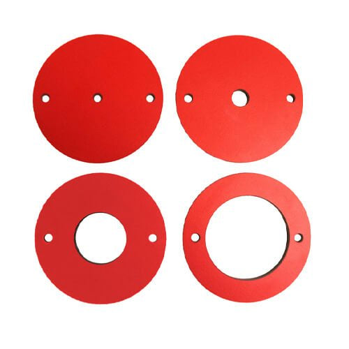 SawStop 4 Piece Phenolic Insert Ring Set for Router Lift – PMC Machinery